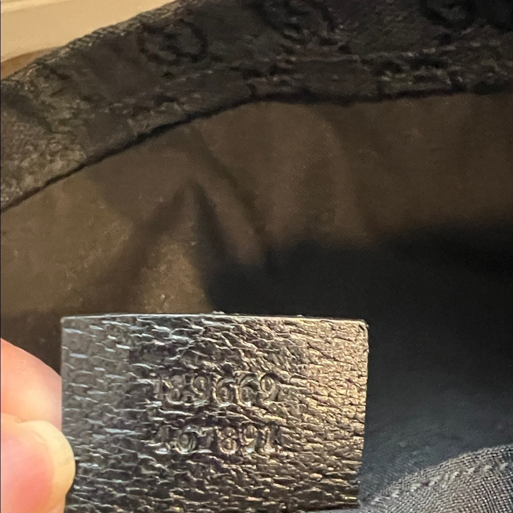 Gucci Black Tote with Red and Green Straps - Picture 4 of 12